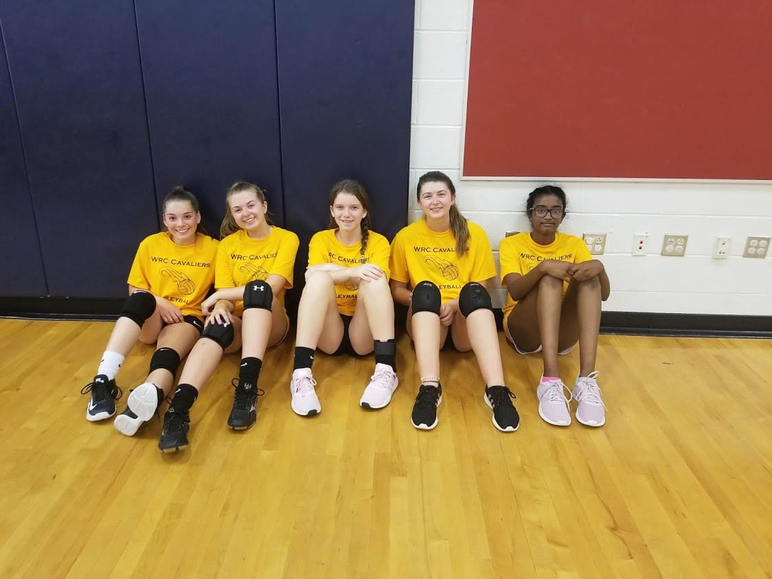 WRC volleyball girls